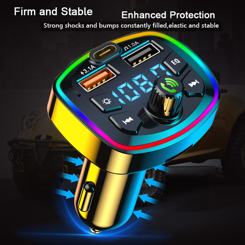 Car Bluetooth 5.0 FM Transmitt - Audio Music App 评论和价格