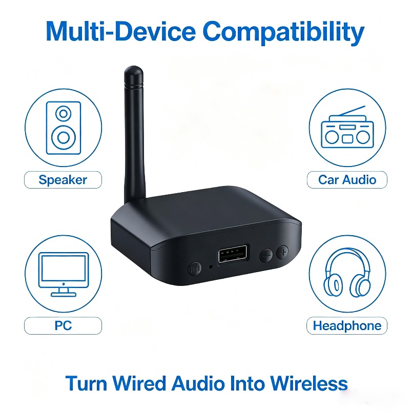 Wireless Audio Adapter Bluetoo - Audio Music Link 评论和价格