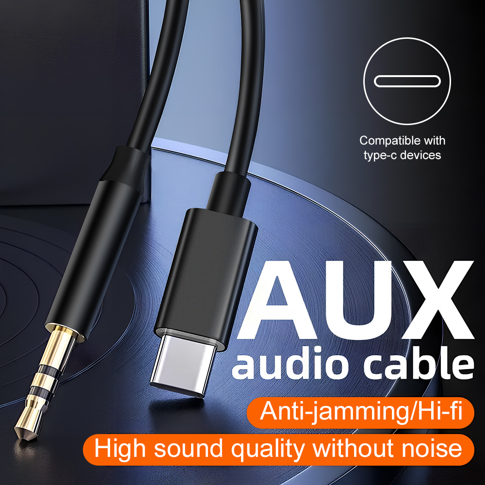 Type-C to 3.5mm AUX Audio Cabl - Audio Music Link 评论和价格