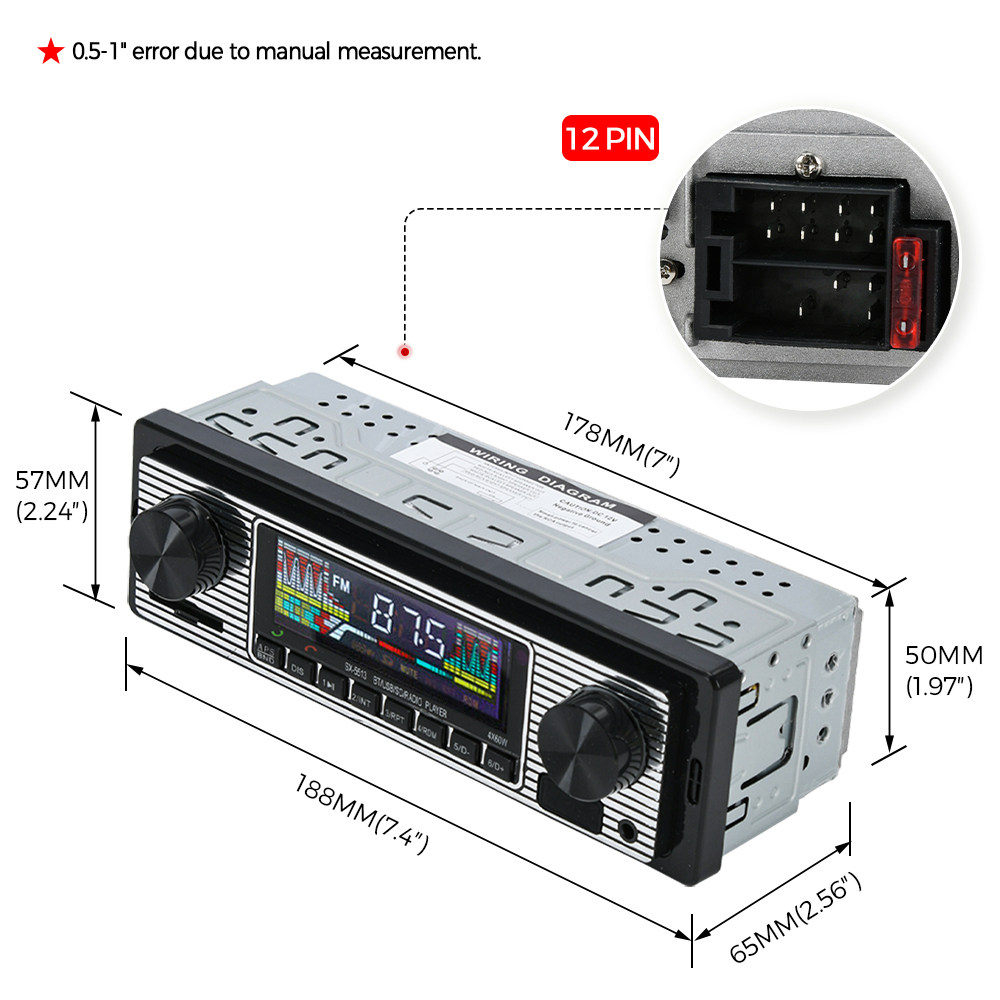 Vintage Car Radio Vehicle Inte - Audio Music App 评论和价格