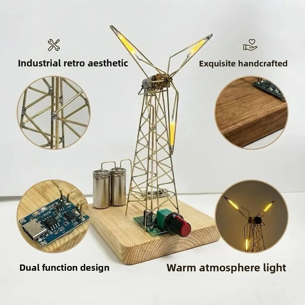 DIY Industrial Wind Turbine La - Audio Music Visualizer 评论和价格