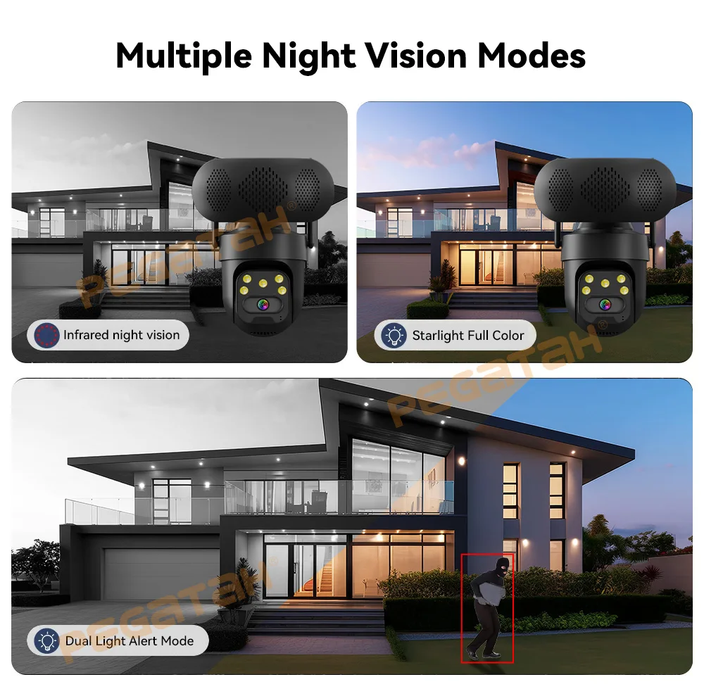 5MP IP Camera Outdoor 2.4G WiF - Audio Music Track 评论和价格