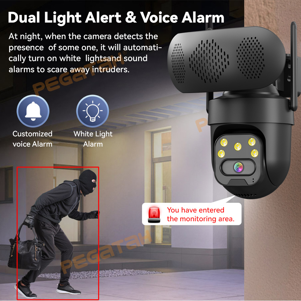 5MP IP Camera Outdoor 2.4G WiF - Audio Music Track 评论和价格