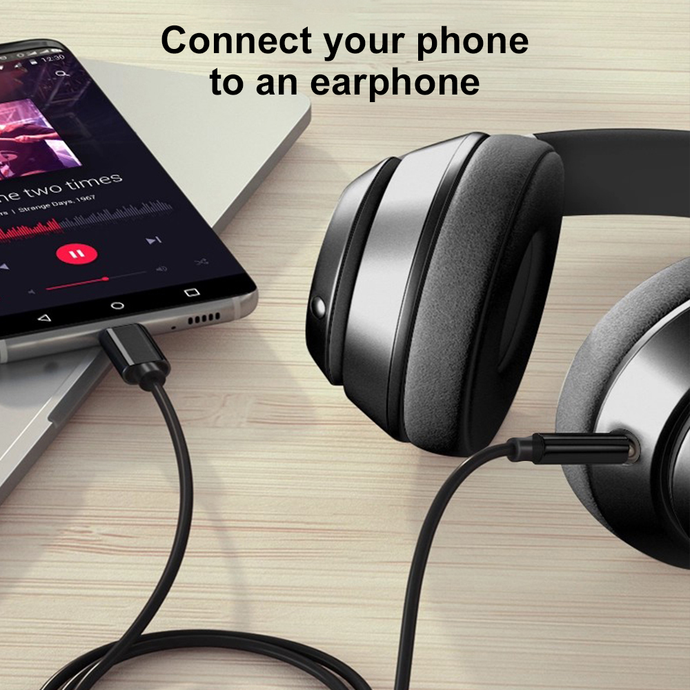 Type-C to 3.5mm AUX Audio Cabl - Audio Music Link 评论和价格