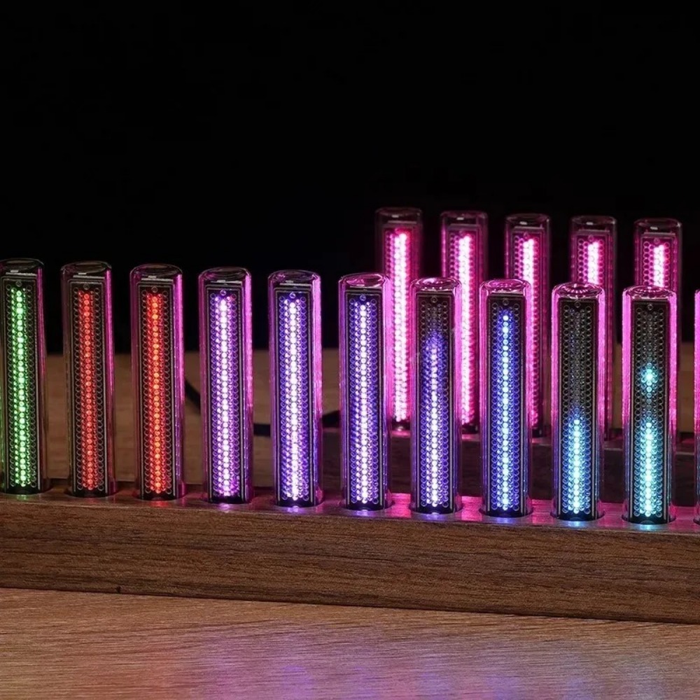 NEW 12 Tube Full-color LED Pic - Audio Music Visualizer 评论和价格