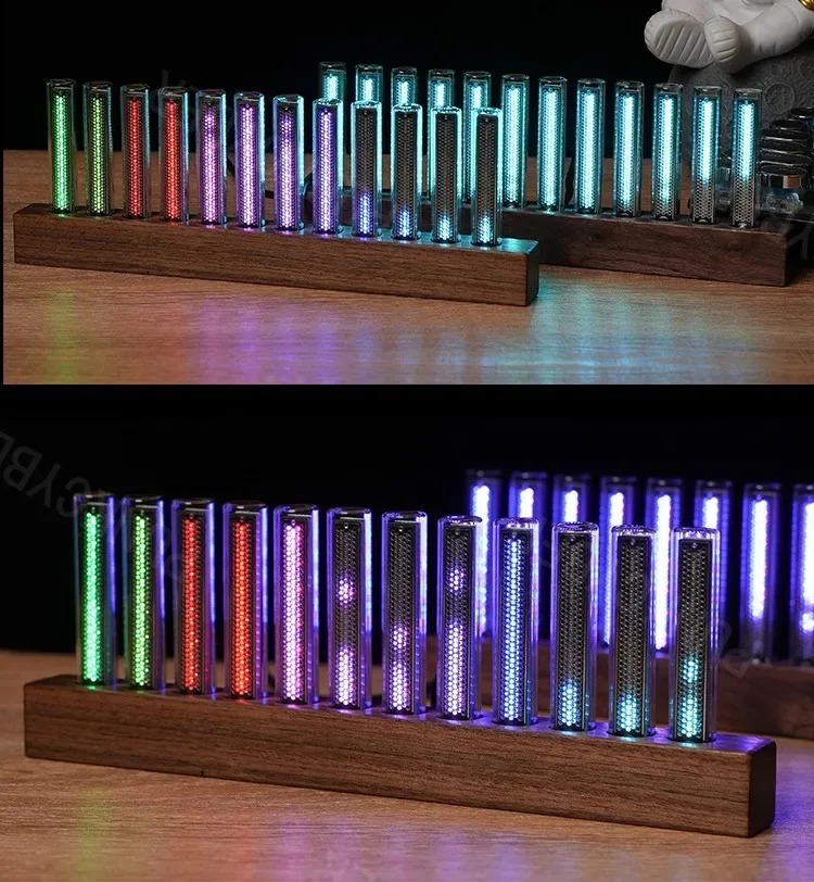 NEW 12 Tube Full-color LED Pic - Audio Music Visualizer 评论和价格