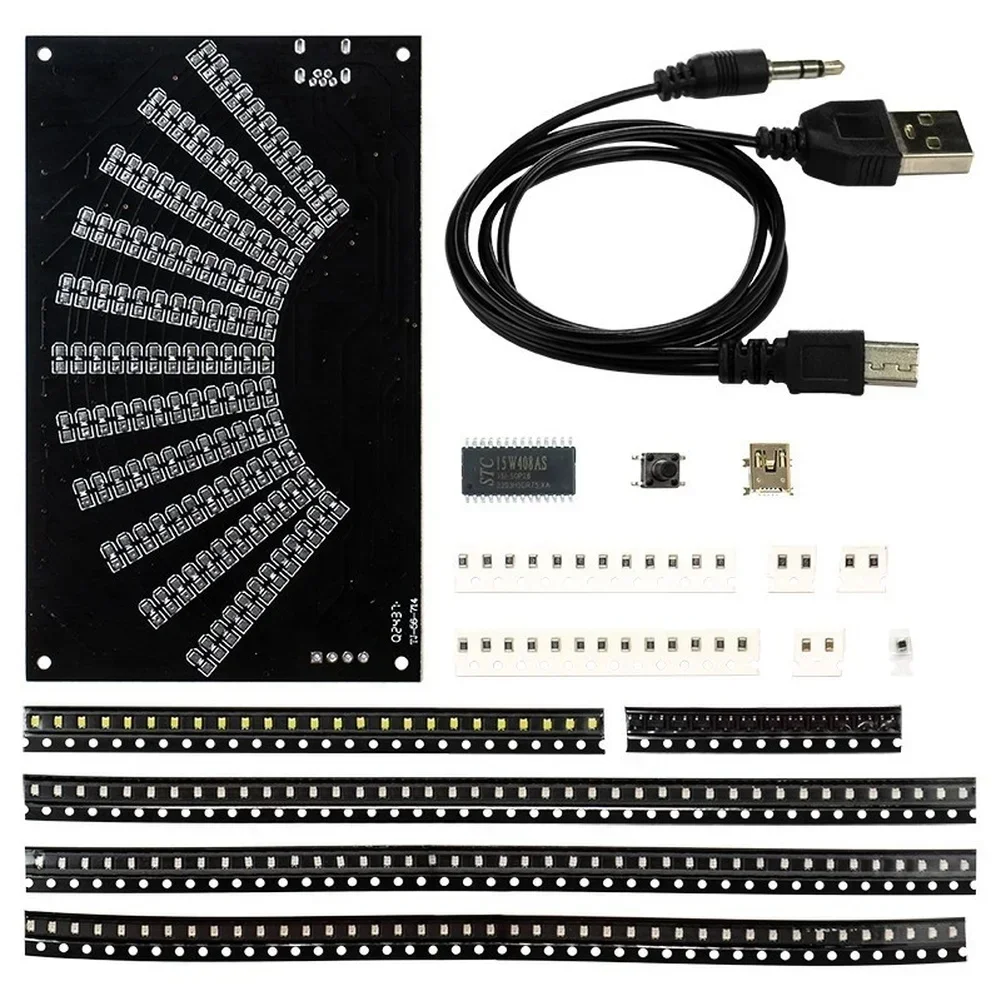 DIY LED Music Spectrum Display - Audio Music Visualizer 评论和价格