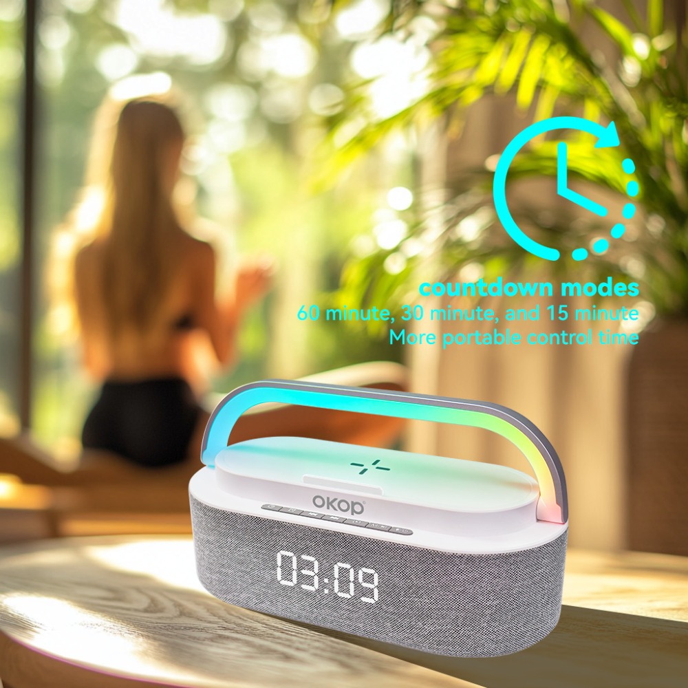 OKOP Bluetooth Speakers,6 in 1 - Audio Music Visualizer 评论和价格