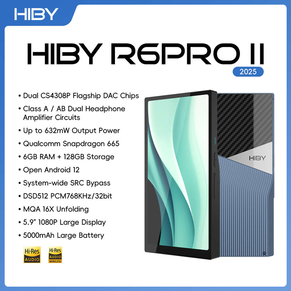 HiBy R6 Pro II / R6 Pro GEN 2  - Audio Music Gen 评论和价格