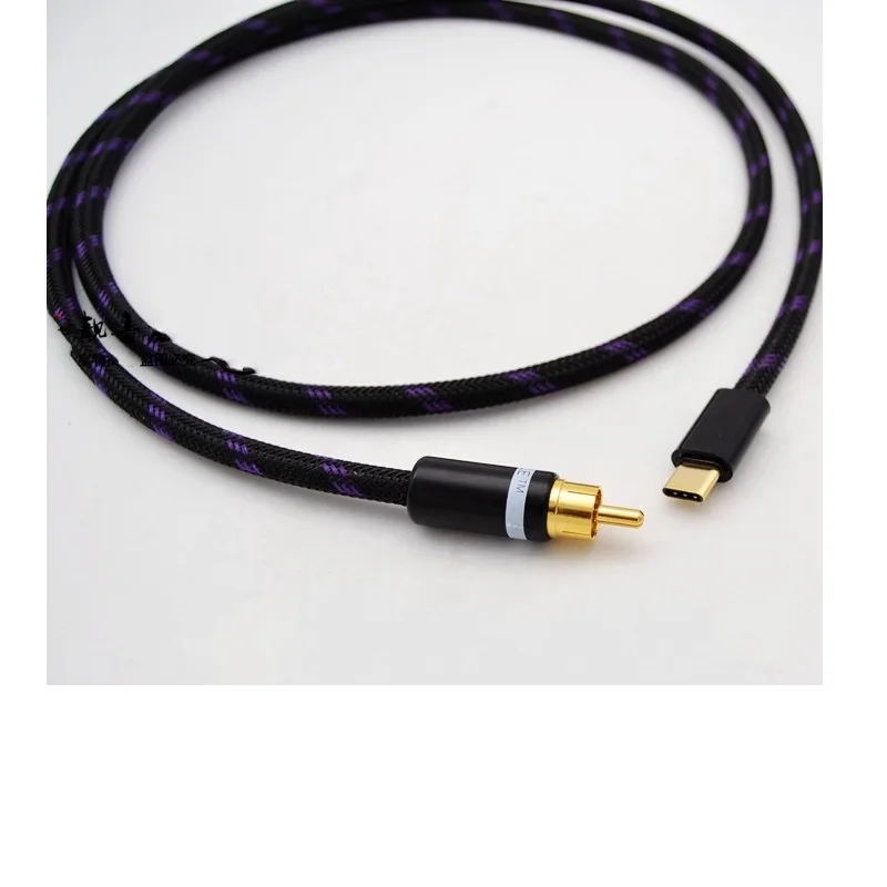 Type-C To RCA Coaxial Audio Ca - Audio Music Gen 评论和价格