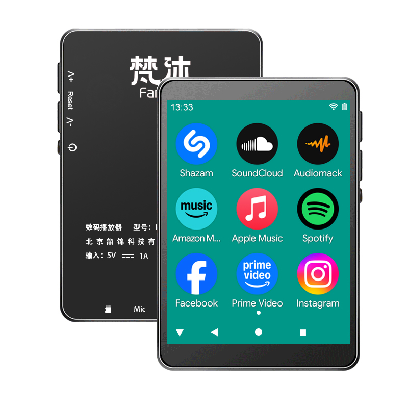 Android MP3 Player WiFi Online - Audio Music To Download 评论和价格