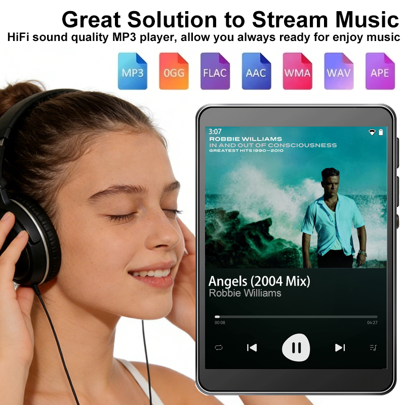 WiFi MP3 Player Andriod 10 Spo - Audio Music To Download 评论和价格